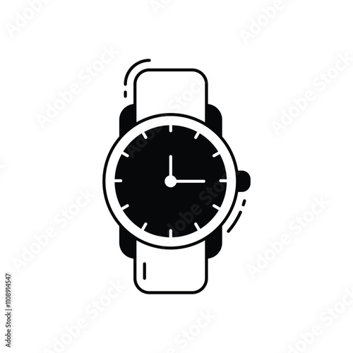Watch vector icon