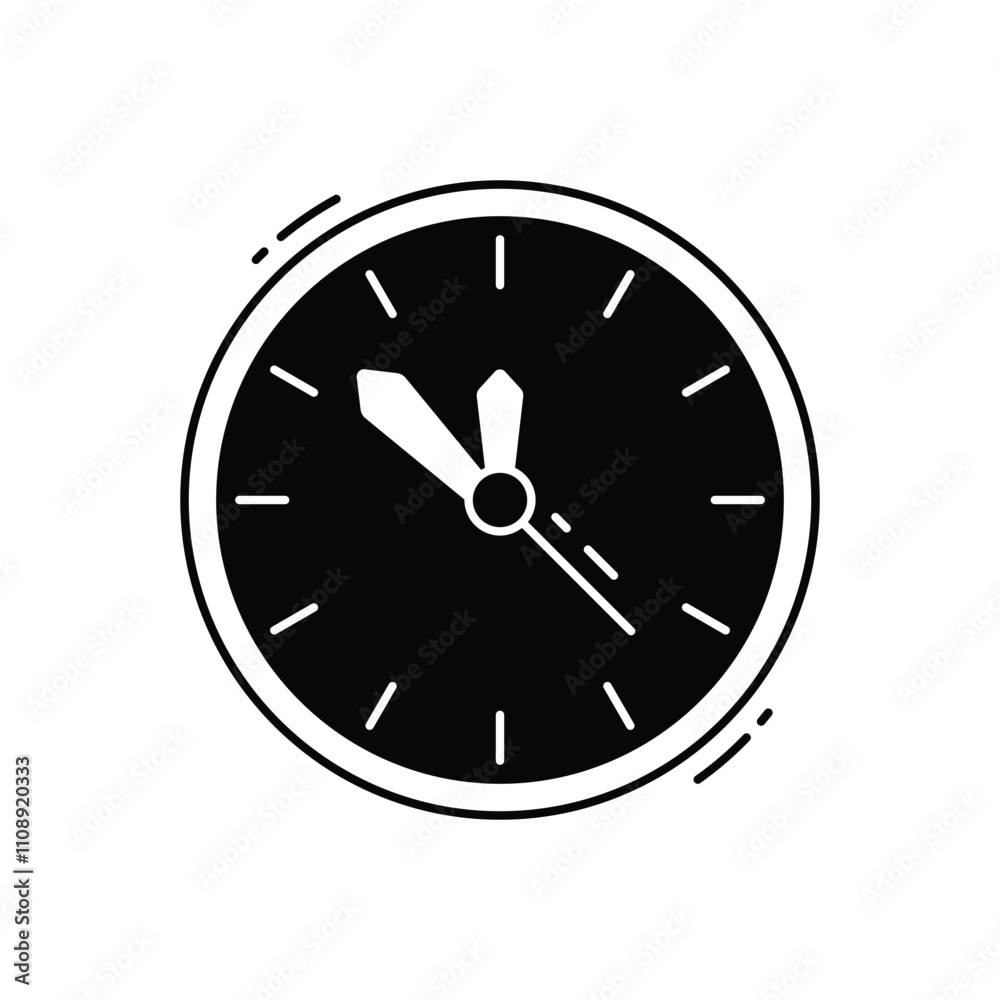 Clock vector icon Clock vector icon