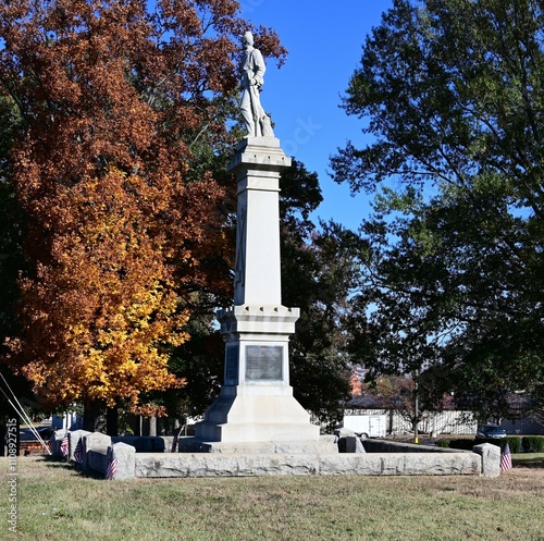 Monument to the men who fell at the Battle of Salem Church in Spotsylvania County, Virginia. photo