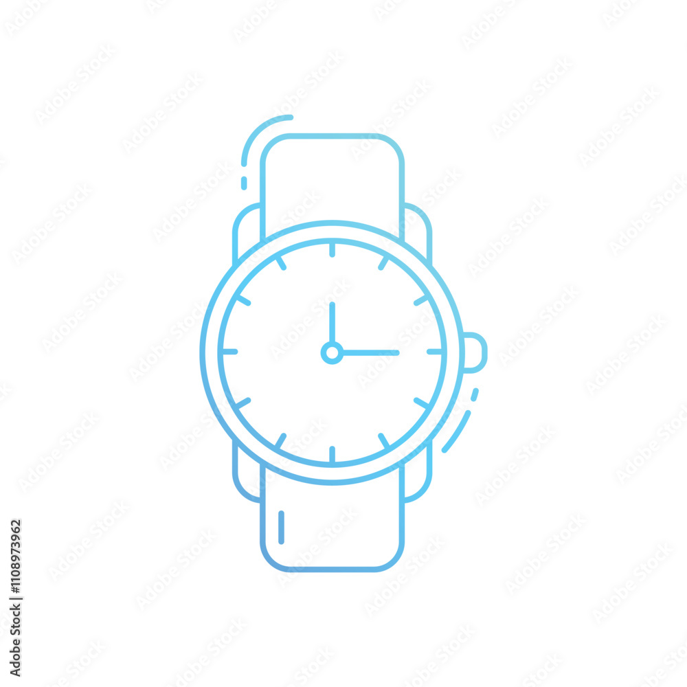 Watch vector icon Watch vector icon