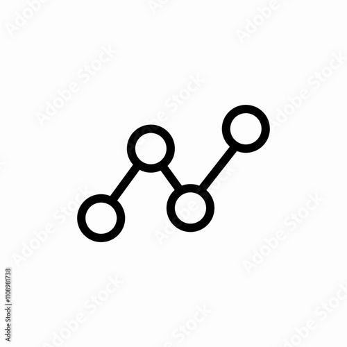 statistics growth icon sign vector
