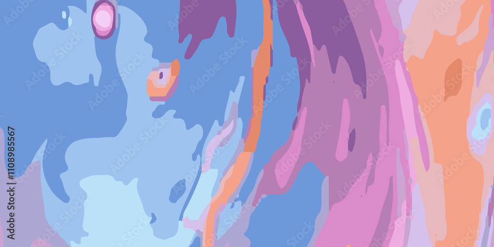 Fototapeta premium abstract art, fluid art. Abstract background, Decorative acrylic paint that fills the texture of mountain marble. abstract pattern, Abstract background with colorful waves of paint in pastel colors