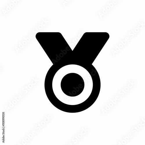 medal award icon sign vector