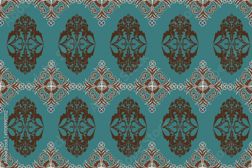 seamless pattern for all printing work, garment, fabric,rug,cutain,carper
