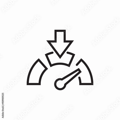 dash board icon sign vector