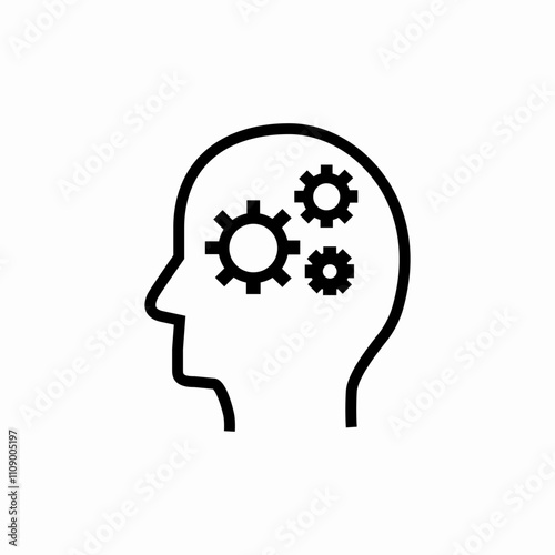mental health icon sign vector