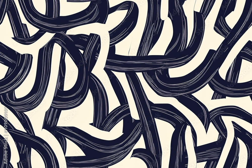 Obraz premium Brush stroke pattern. Background. 