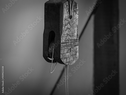 sheave of old and vintage loom