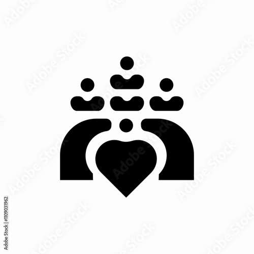 people together icon sign vector