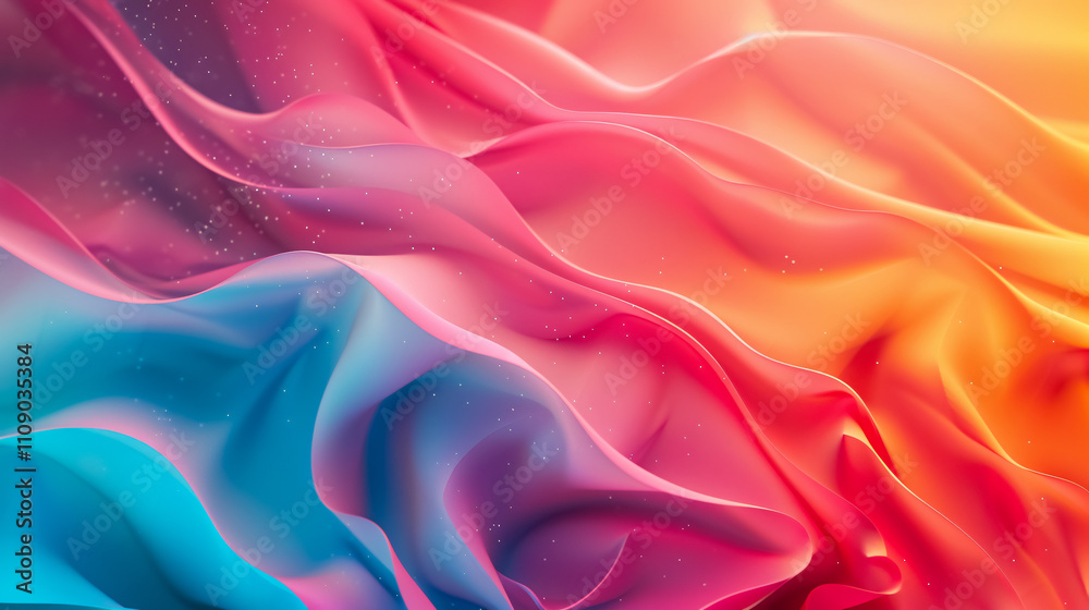 Obraz premium Smooth, artistic soft gradient backgrounds for web templates.