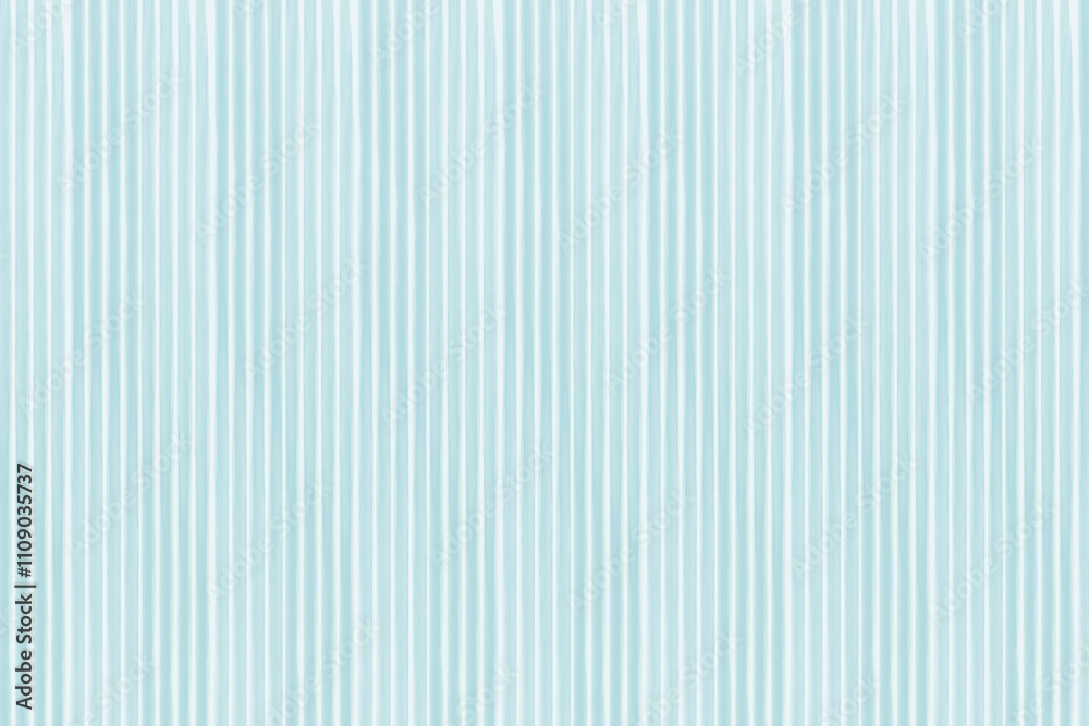 Obraz premium Light Blue Vertical Striped Pattern Watercolor texture
