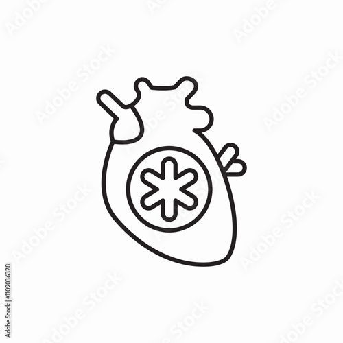 heart medicine icon sign vector