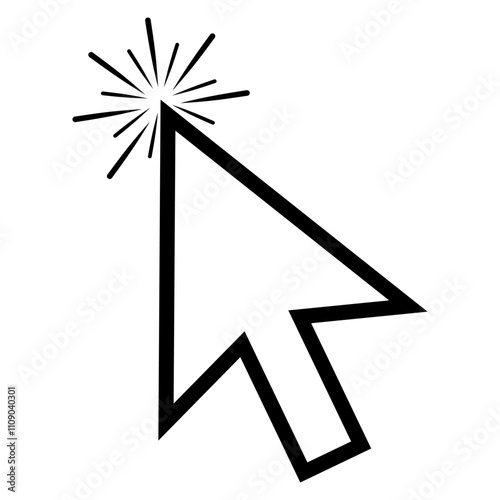 mouse click cursor arrow icon