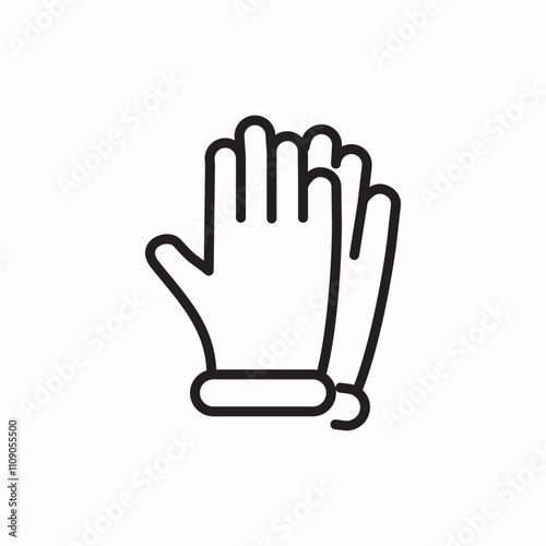 disinfection hand hygine icon sign vector