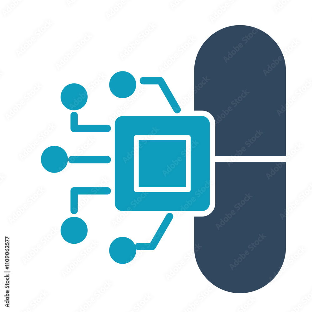 Fototapeta premium Medication Icon