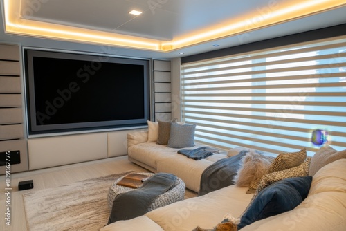 Luxury Modern Home Theater Design