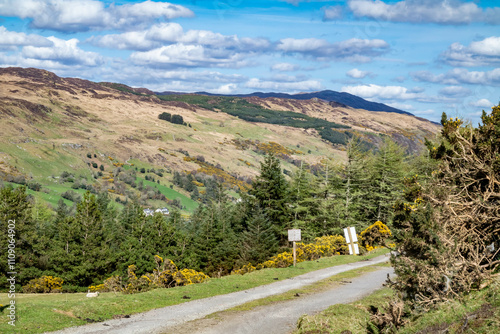 The beautiful landscape at Meenahalla, Glenties, Republic of Ireland photo