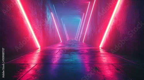 abstract futuristic background with magenta color