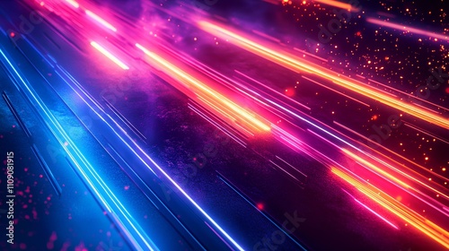 abstract futuristic background with magenta color
