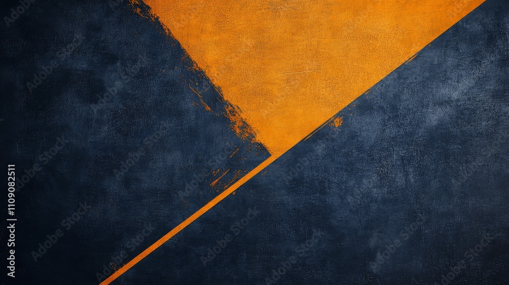 Abstract Blue and Orange Background Texture Abstract Blue and Orange Background Texture