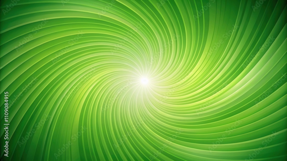 Green gradient background with twisted concentration lines , abstract, texture, design, vibrant, pattern, digital, art, modern