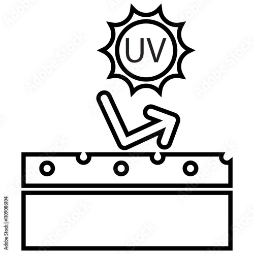 Sun protection, uv, protect icon