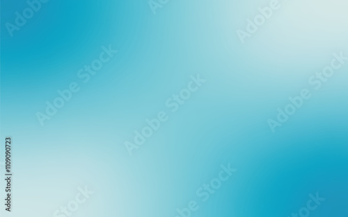 Light blue gradient abstract banner background 