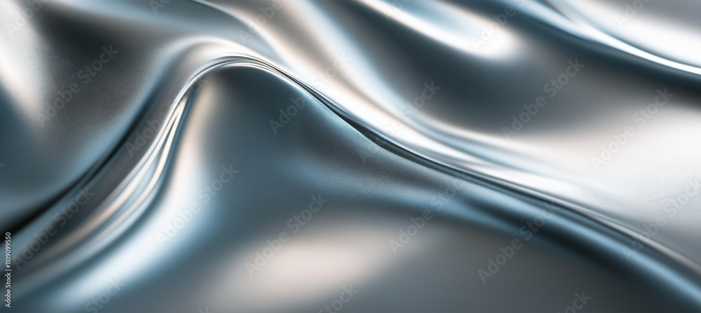 Fototapeta premium Polished Metal Texture with Subtle Sheen