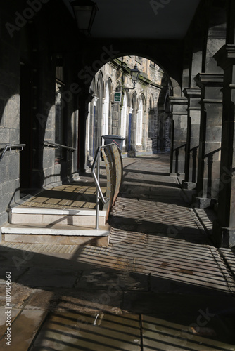 Victoria street - Old town - Edinburgh - Lothian - Scotland - UK photo