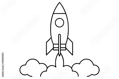 Launching Rocket Startup Business Growth Innovation Success Takeoff Speed Progress