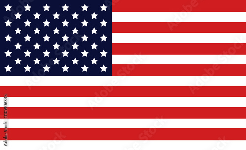 United States of America Flag Design