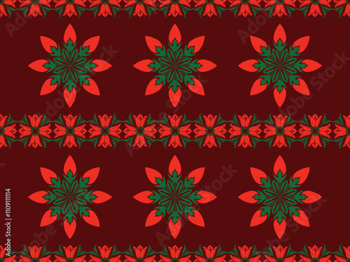 Seamless traditional background design. native pattern Tribal pattern graphics, black and white pattern