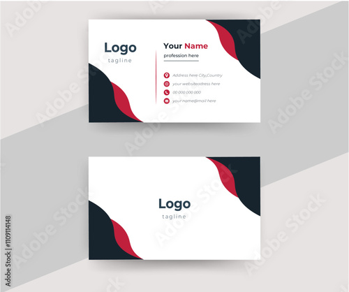 Business card template Creative business card, name card, visiting cards, Vector design.