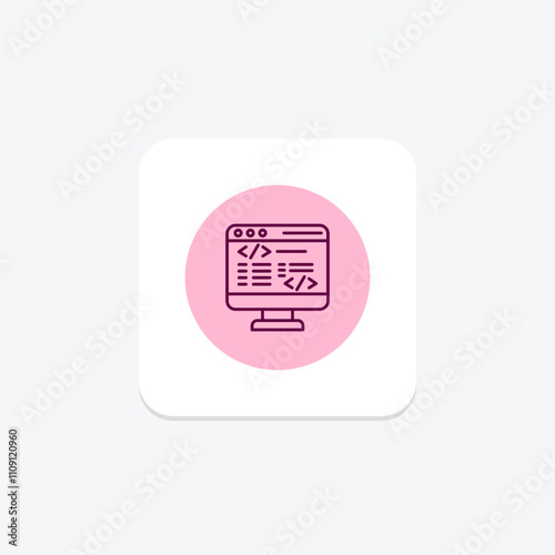 Programming pentaglow , vector, pixel perfect, illustrator file