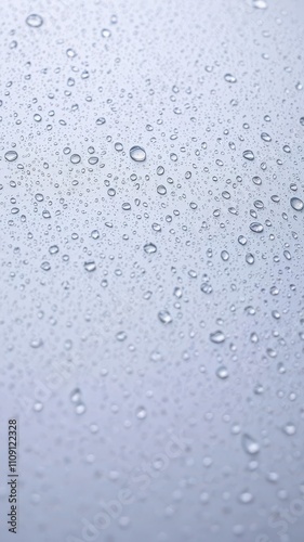 Wallpaper Mural Close-up photo of water-drop textures on a surface, droplets, dewdrops Torontodigital.ca