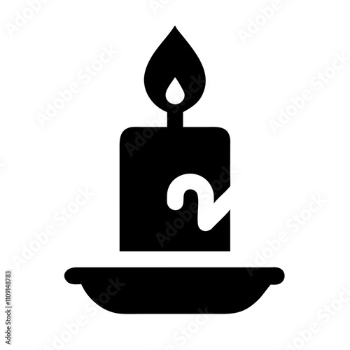 Valentine Thoughtful: Candle Icon