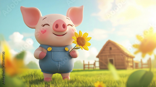 piggy_sunflower_smiles