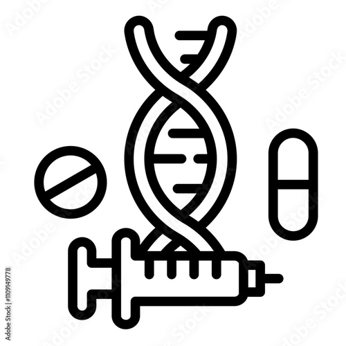 Gene Therapy Icon