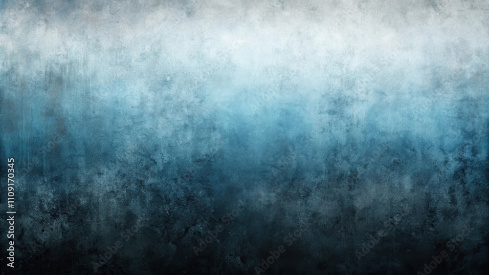 Obraz premium Abstract Blue Gradient Background Texture with Distressed and Textured Surface