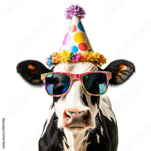 “Udderly Stylish: Birthday Cow Vibes”