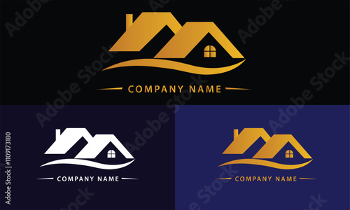 Real Estate Vector Logo Design