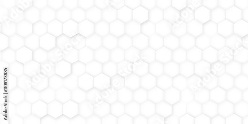 Hexagon Beehive honeycomb pattern wall black and white, Hexagon isolated clipping path horizontal for design honeycomb texture for pattern