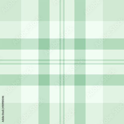 Domestic fabric vector pattern, fur tartan background texture. Wrapping check textile plaid seamless in light and white colors.