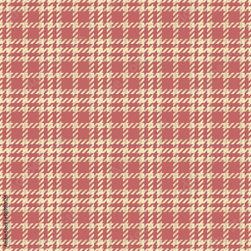 Loft textile vector plaid, selection texture background pattern. Repeat fabric check seamless tartan in light and red colors.