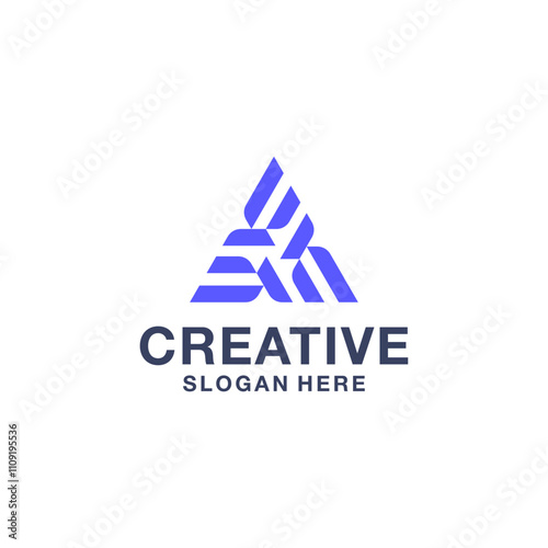 A simple technology logo desi...