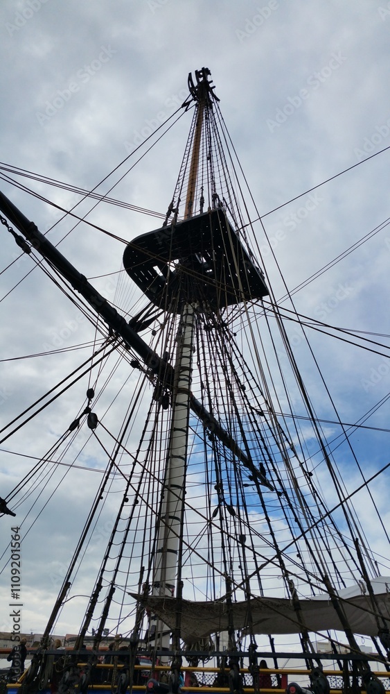 Obraz premium Mât bateau
