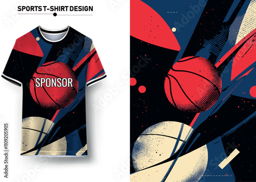 Sports t-shirt jersey design concept, sports jersey concept with front and back view for Soccer, Cricket, Football, Volleyball, Rugby, tennis, gaming, basketball, golf, badminton and e-sports uniform