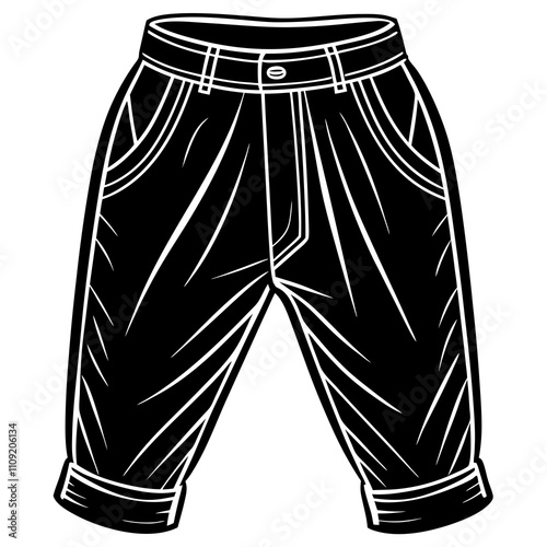 illustration of pants