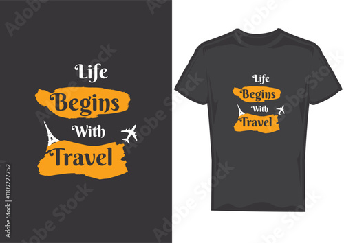 Traveling T-shirt Design 2025