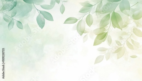 Tranquil Nature-Inspired Soft Focus Design